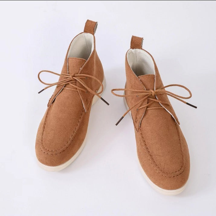 Willow Casual Lace-Up Ankle Boots
