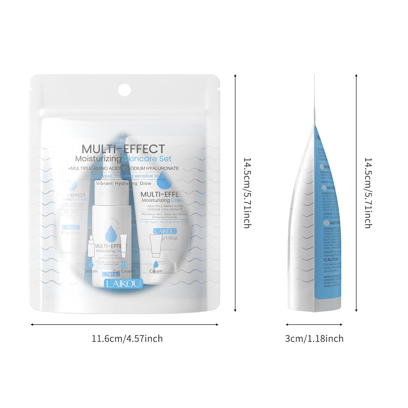 Hydrating 3-Piece Skincare Set for Radiant Skin