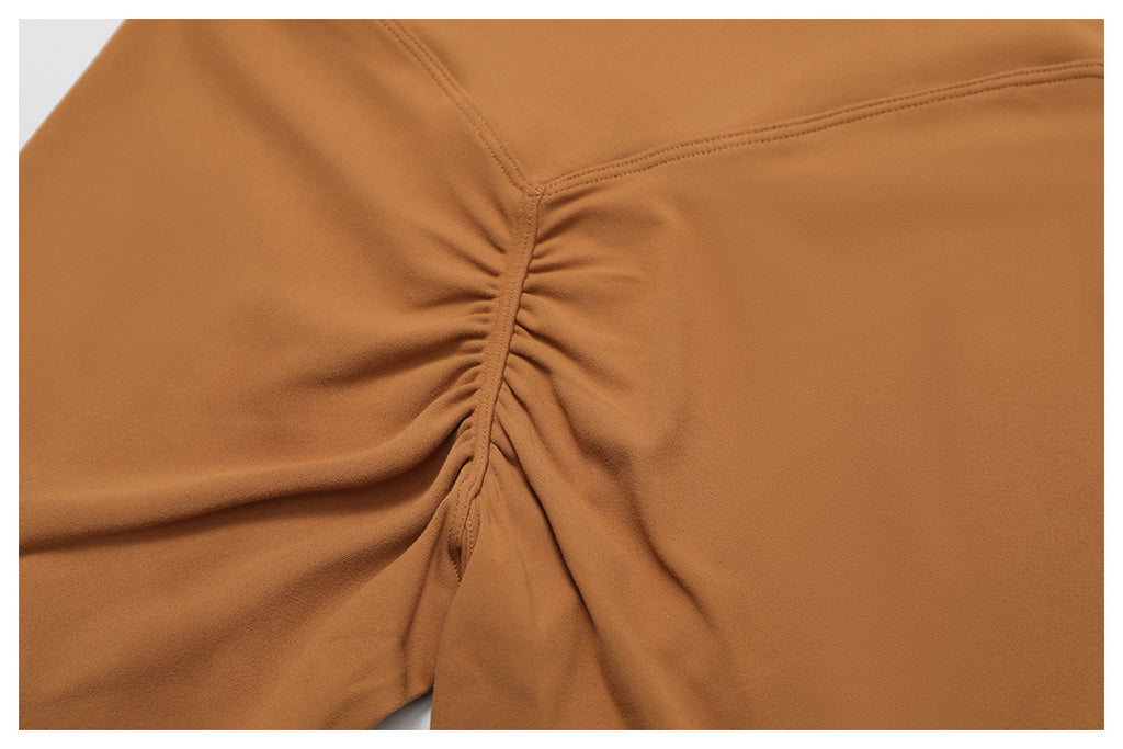 High Waist Hip Lift Yoga Shorts Running Exercise Shorts