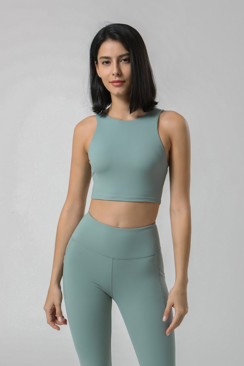 Effortless Performance Women's High Waist Yoga and Fitness Leggings with Convenient Side Pockets