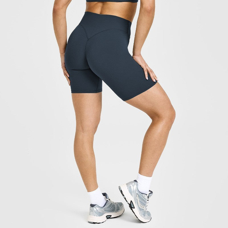 High Waist Sculpting Active Shorts for Yoga and Training Comfort