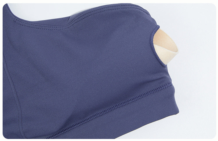 Women's One-Shoulder Yoga Set - High Waist Leggings & Bra