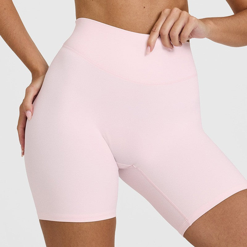 High Waist Sculpting Active Shorts for Yoga and Training Comfort