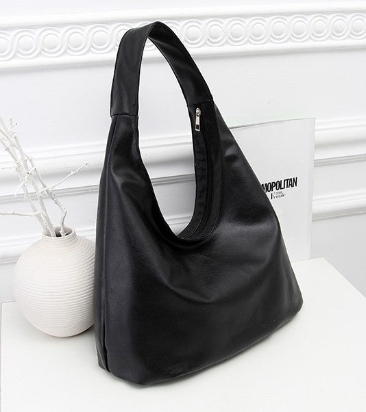 Minimalist Hobo Shoulder Bag for Daily Chic