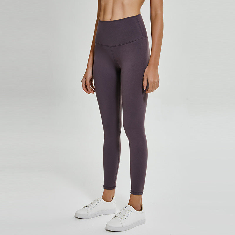 Comfortable High-Waist Cropped Active Leggings for Yoga and Fitness Workouts