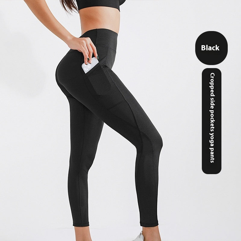 Yoga Pants Women's Sports Fitness Five-point Shark Pants