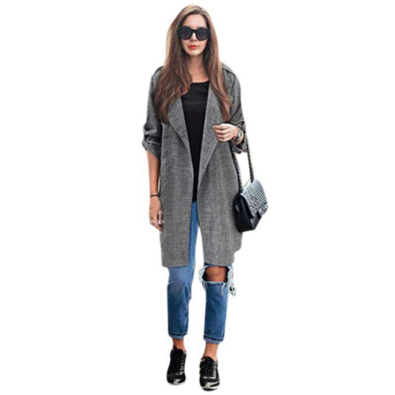 City Chic Lightweight Trench Coat