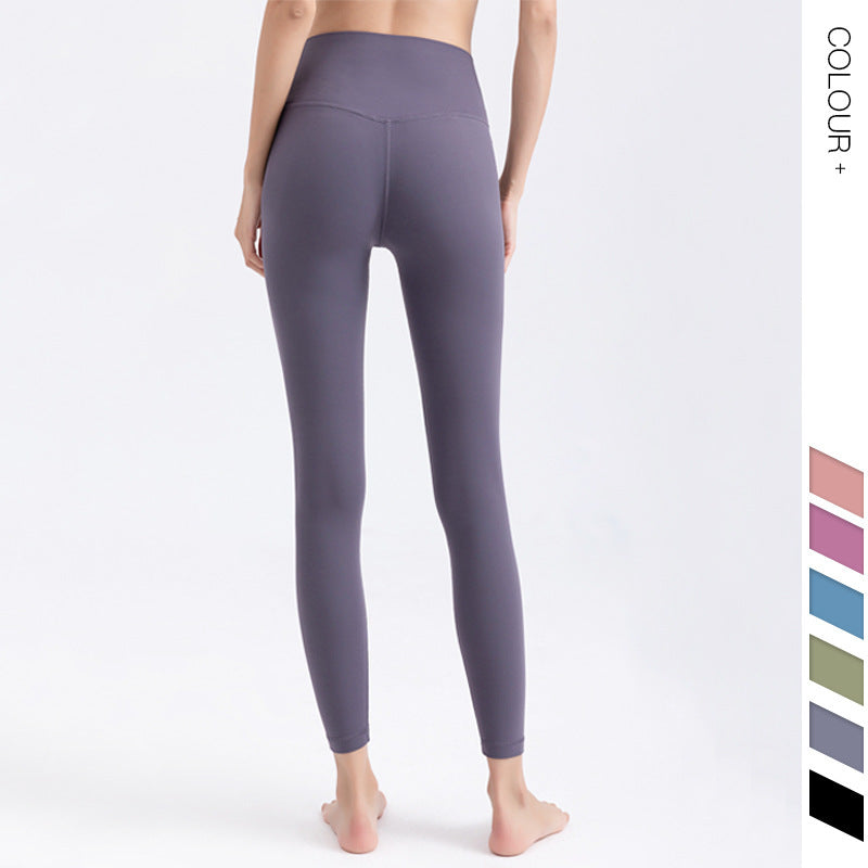 High Waisted Double Sided Brushed Yoga Leggings for Active Comfort and Style