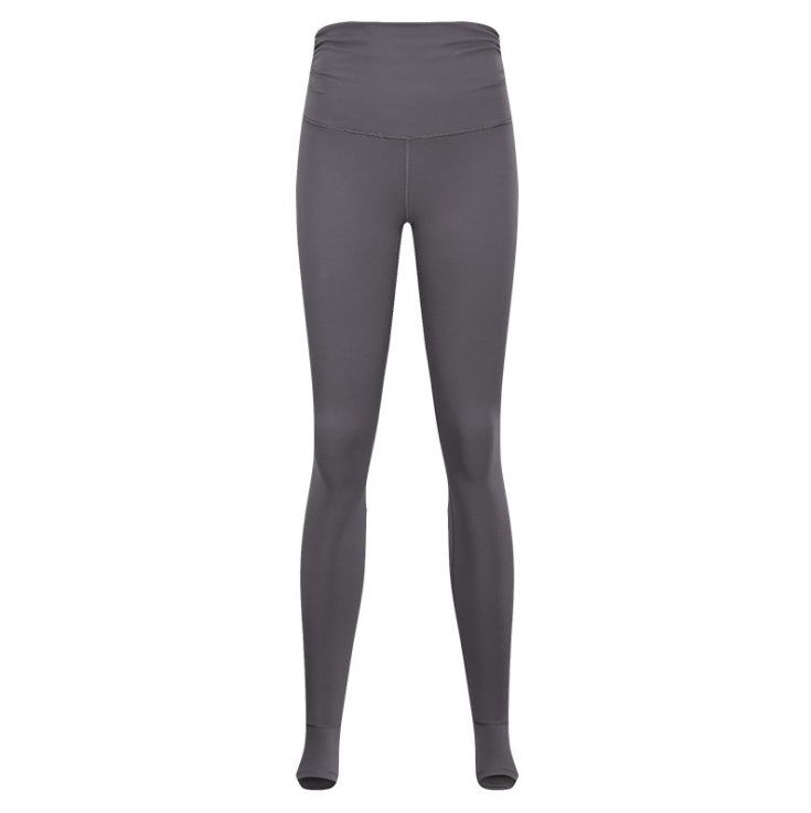 Soft Cotton Blend High Waist Stirrup Yoga and Pilates Leggings