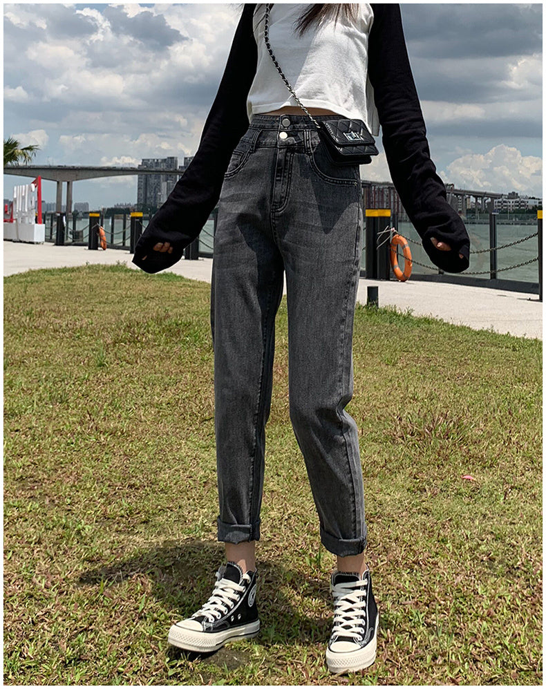 Stella High-Waist Harem Jeans