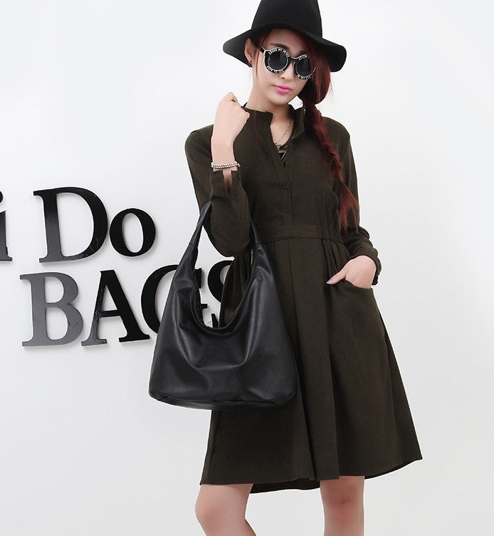 Minimalist Hobo Shoulder Bag for Daily Chic