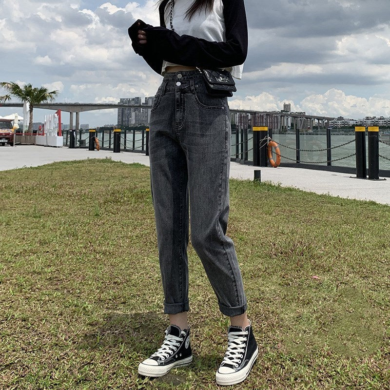 Stella High-Waist Harem Jeans