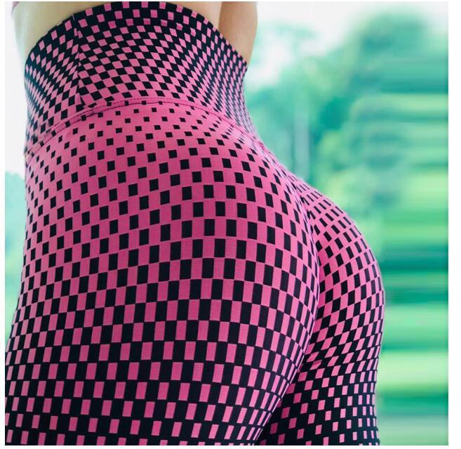 High Waisted Breathable Printed Fitness Leggings for Yoga and Workouts