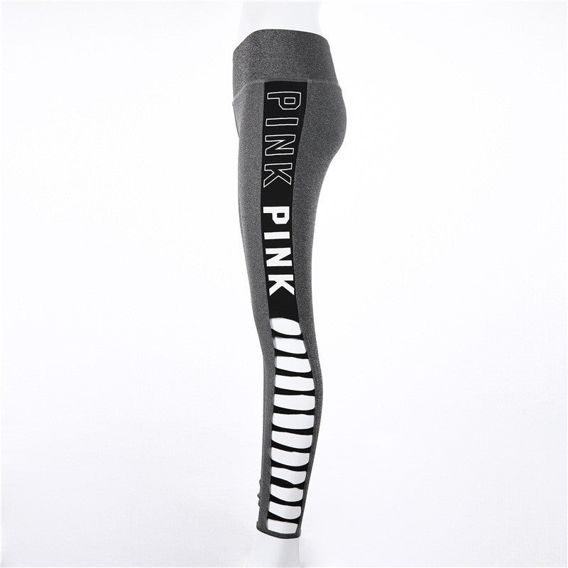 Stylish High Waist Yoga Leggings with Side Cutout Detail for Active Lifestyle