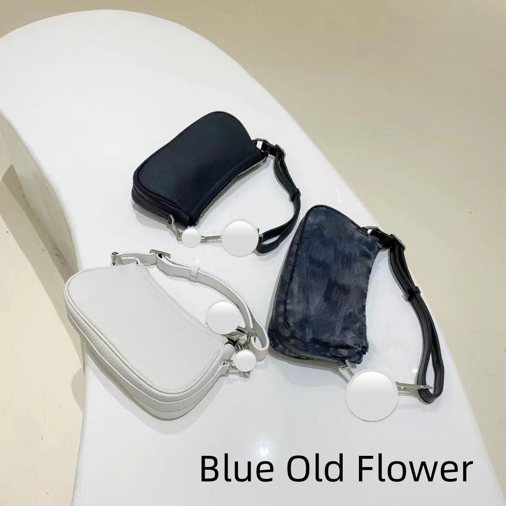 Elegant Genuine Leather Baguette Shoulder Bag for Everyday Chic