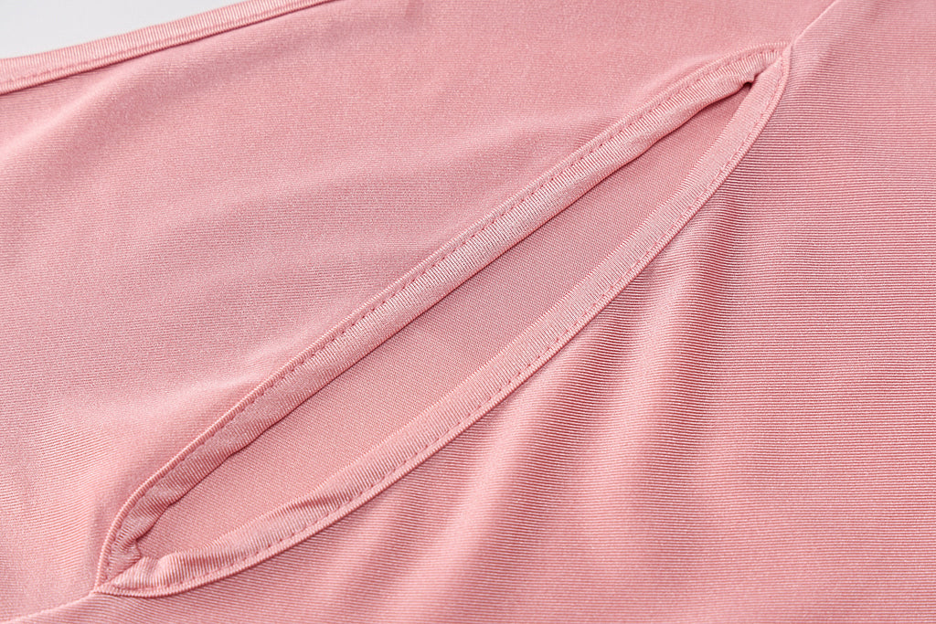 Chic One-Shoulder Cutout Bodycon Mini Dress with Statement Sleeves