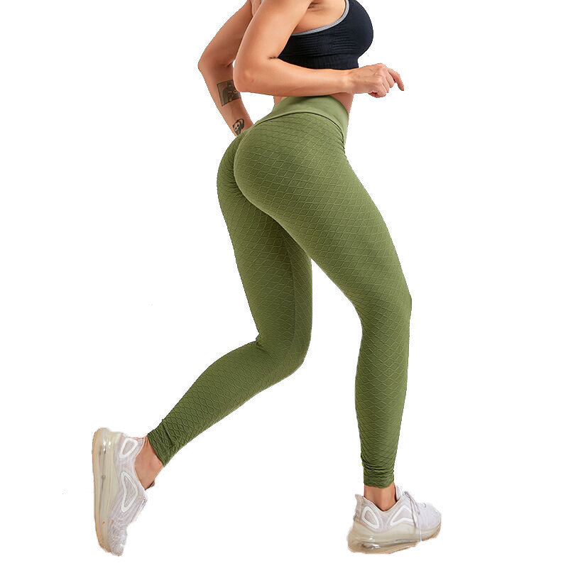 Seamless Peach Sculpting High Waist Yoga Leggings for Enhanced Performance