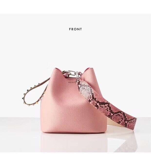 Chic Leopard Print PU Bucket Bag | Versatile Crossbody & Shoulder Bag