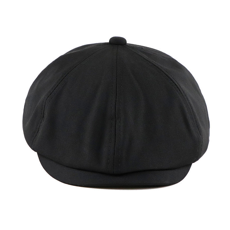 Unisex Solid Beret Hat - Classic Retro Style