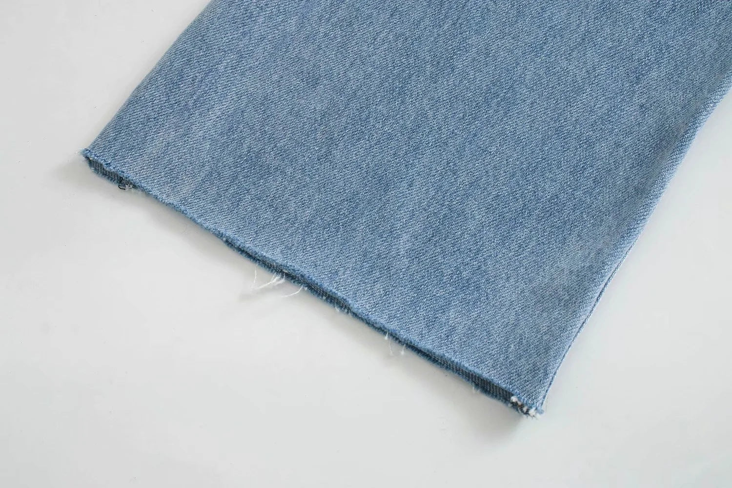 Women's High-Waisted Straight-Leg Denim Jeans