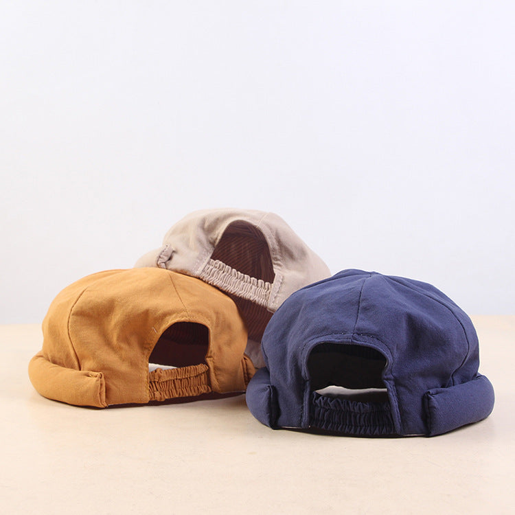 Stylish Cotton Docker Beanie Hat - Unisex