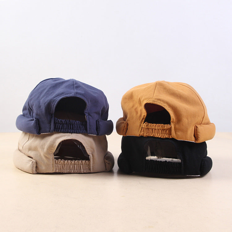 Stylish Cotton Docker Beanie Hat - Unisex