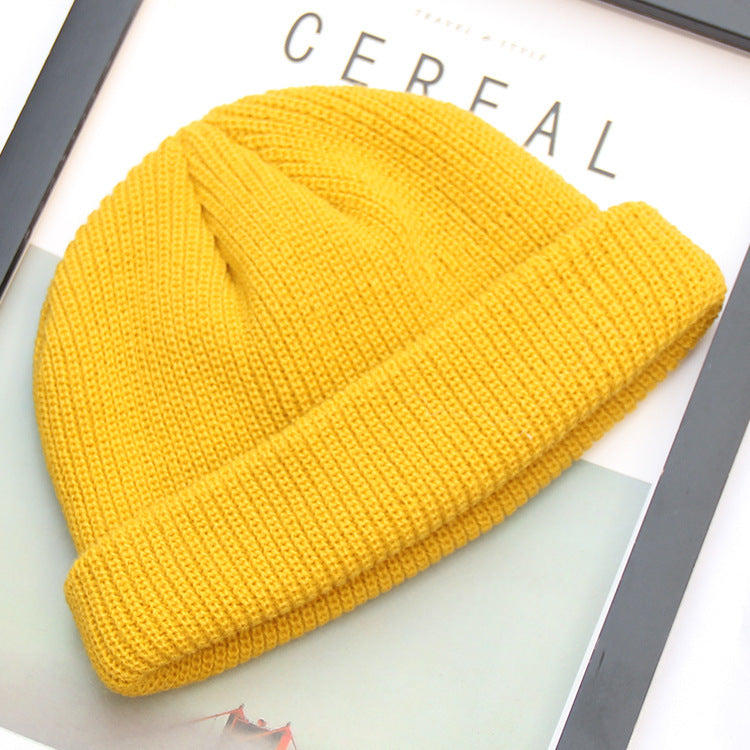 Unisex Knitted Beanie - Warm Winter Docker Hat