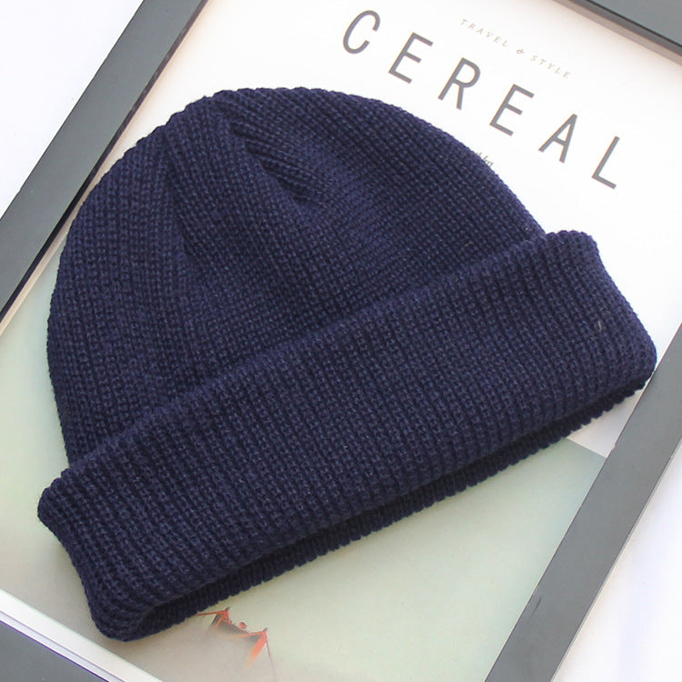 Unisex Knitted Beanie - Warm Winter Docker Hat