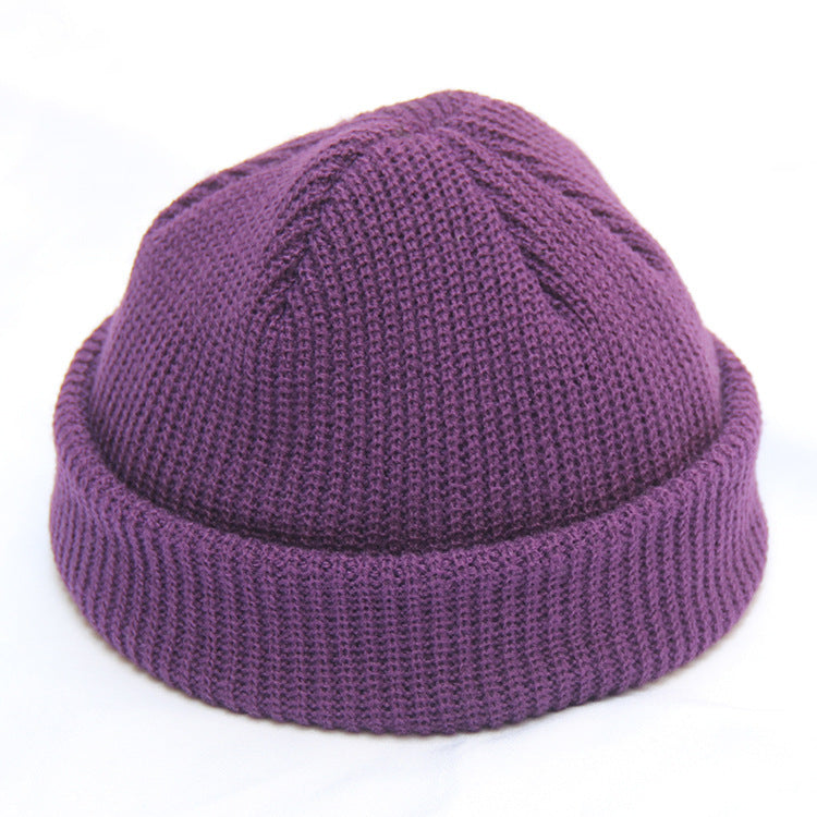 Unisex Knitted Beanie - Warm Winter Docker Hat