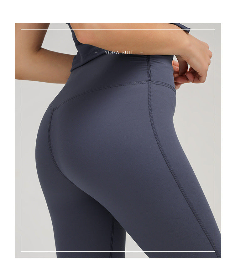 High Waist Cropped Leggings for Active Living and Yoga Sessions