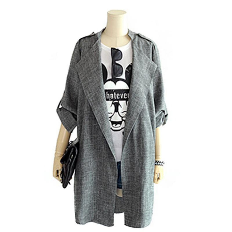 City Chic Lightweight Trench Coat