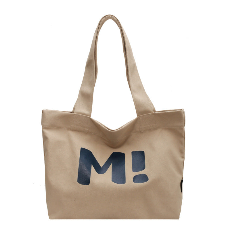Chic Canvas Tote Bag - Stylish Shopper & Handbag