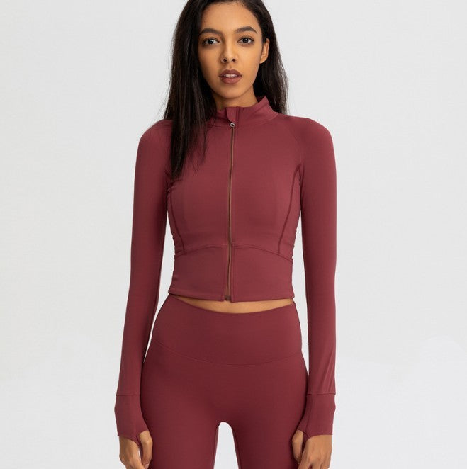 Women's Excellent Quality Long Sleeve Full Zip Fitness Cardigan & Pant for Running and Workouts