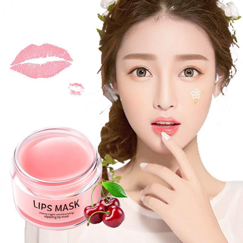 Hydrating Cherry Lip Mask for Overnight Repair