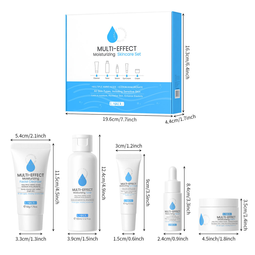 Hydrating 5-Piece Facial Skincare Set