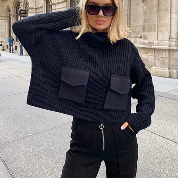Nova Chunky Knit Turtleneck Sweater