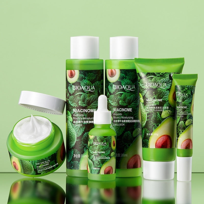 Nourishing Avocado Skincare Set: Hydrate & Glow