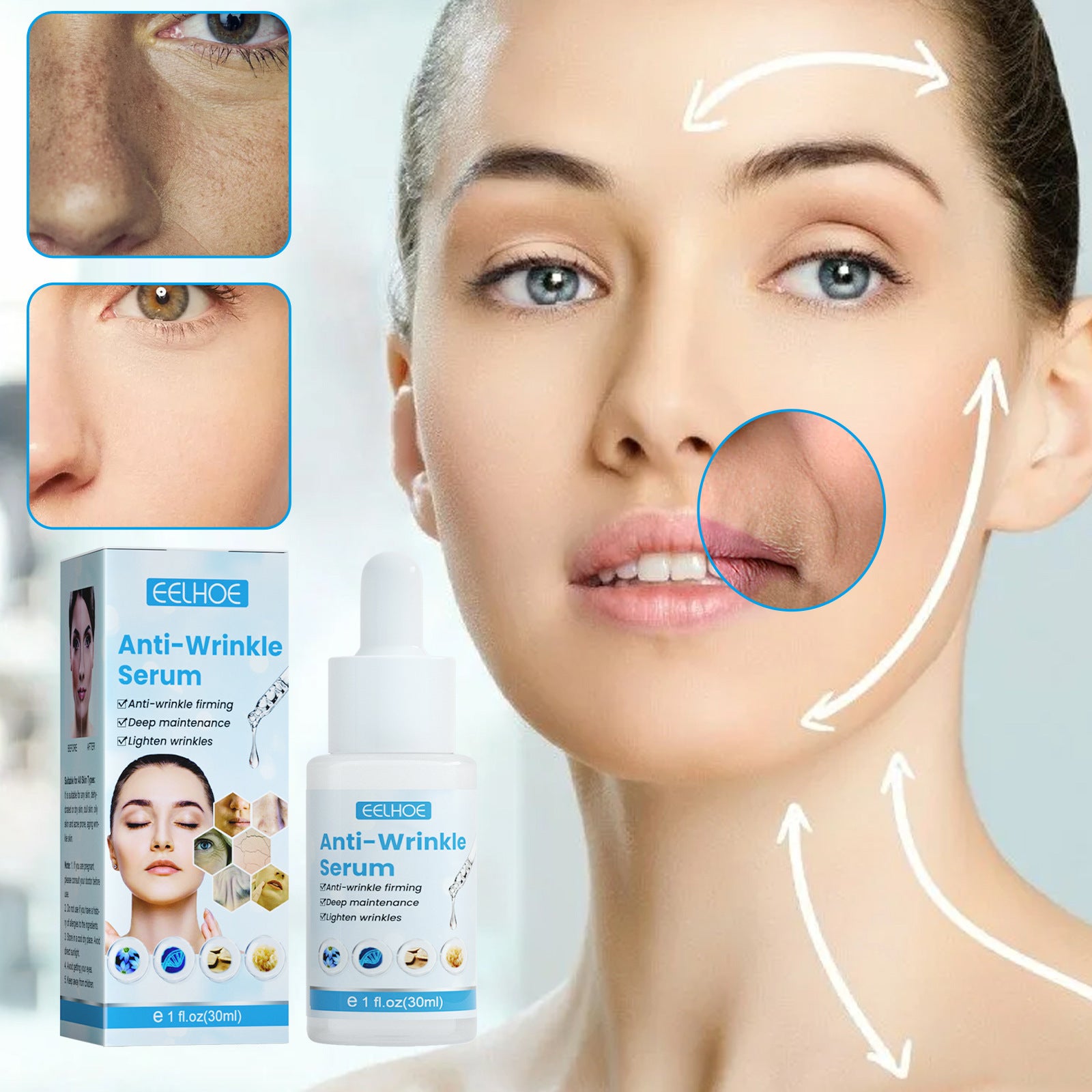 Hydrating Anti-Wrinkle Serum for Youthful Skin