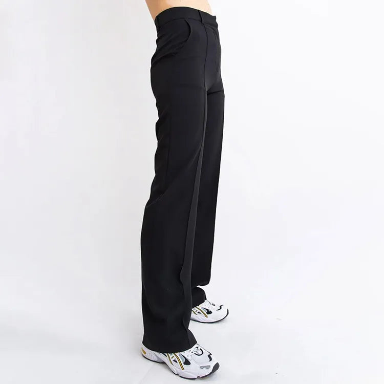 Solid Color Simple Fashion Commuter Business Casual Pants