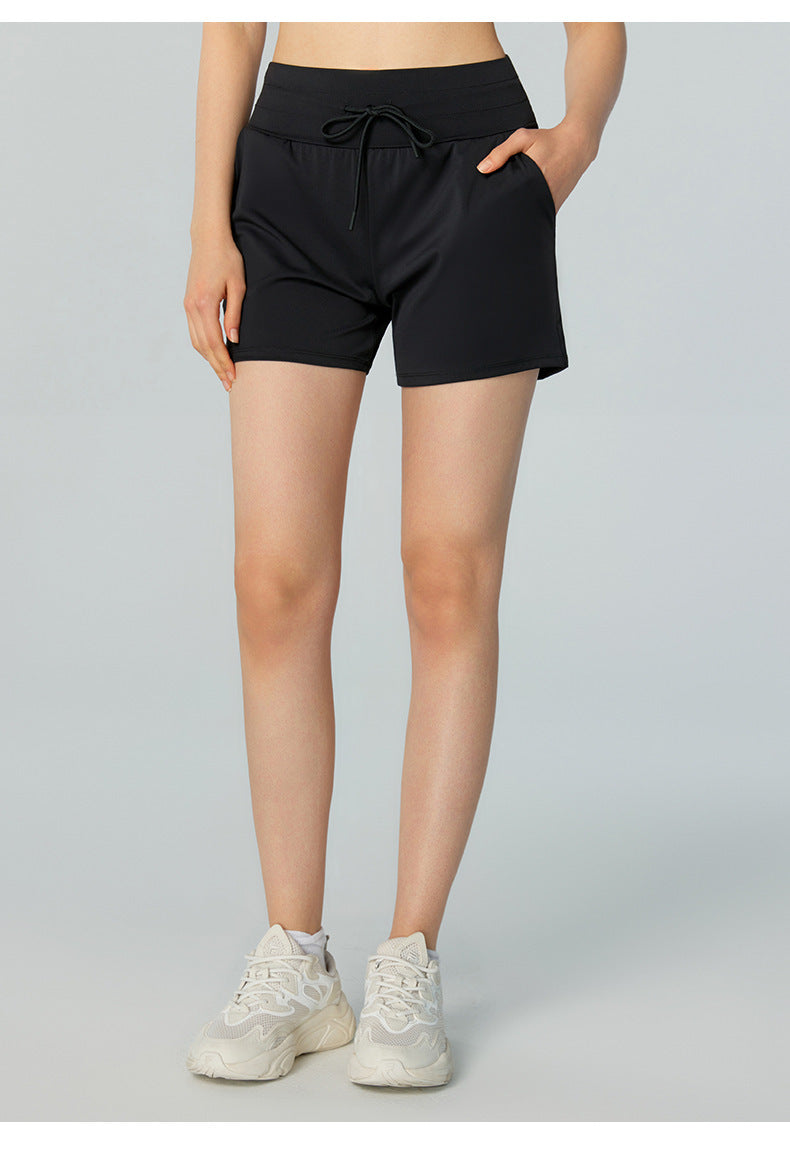 Women's Low Waist Breathable Fitness Workout Shorts for Active Lifestyles