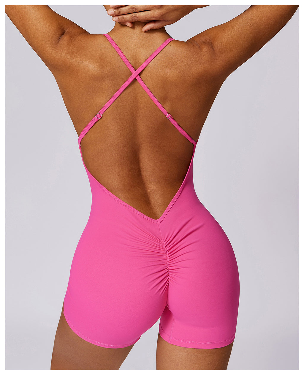Dynamic Quick Drying Performance Activewear Romper for Intense Workouts