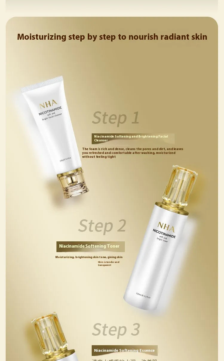Nicotinamide Brightening 5-Pc Skincare Set