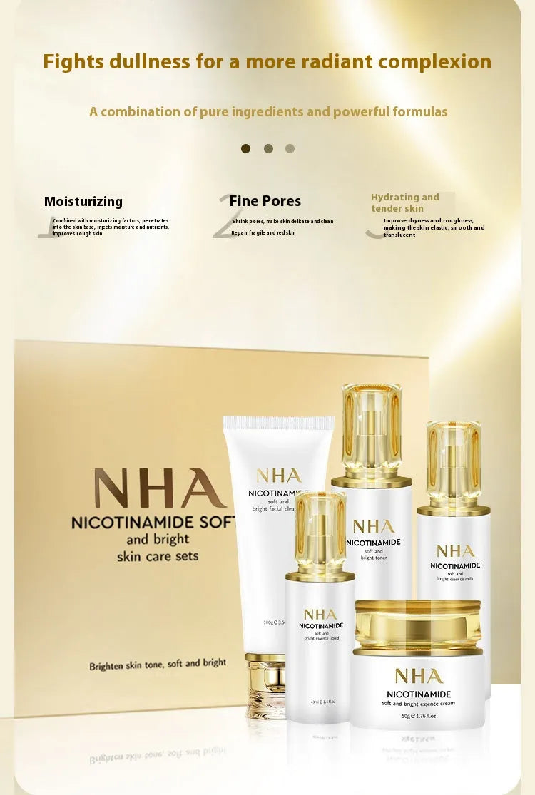 Nicotinamide Brightening 5-Pc Skincare Set