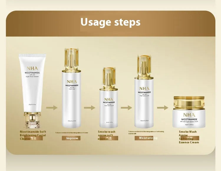 Nicotinamide Brightening 5-Pc Skincare Set