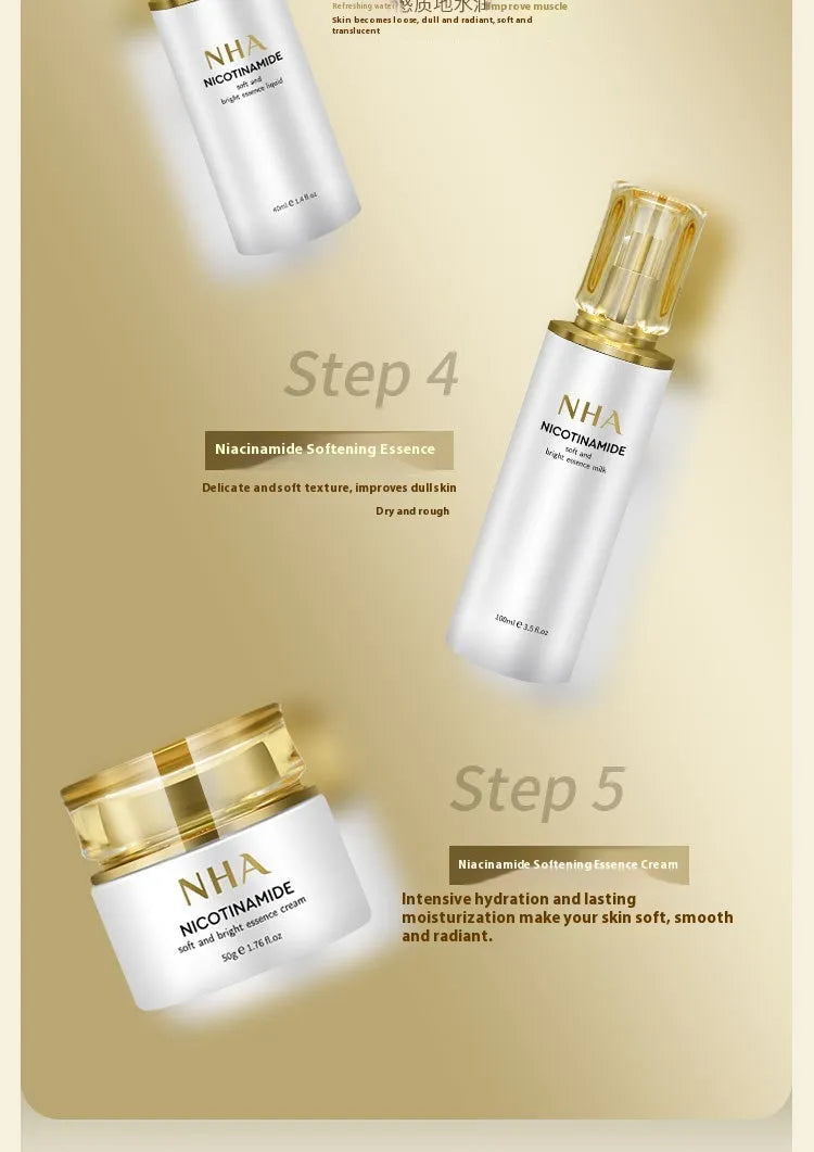 Nicotinamide Brightening 5-Pc Skincare Set