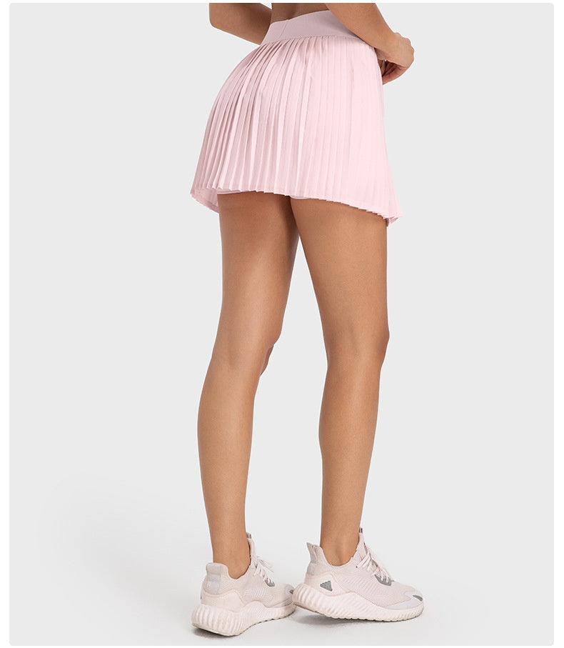 Stay Cool Hydrocool Performance Pleated Tennis Skort and Yoga Skirt