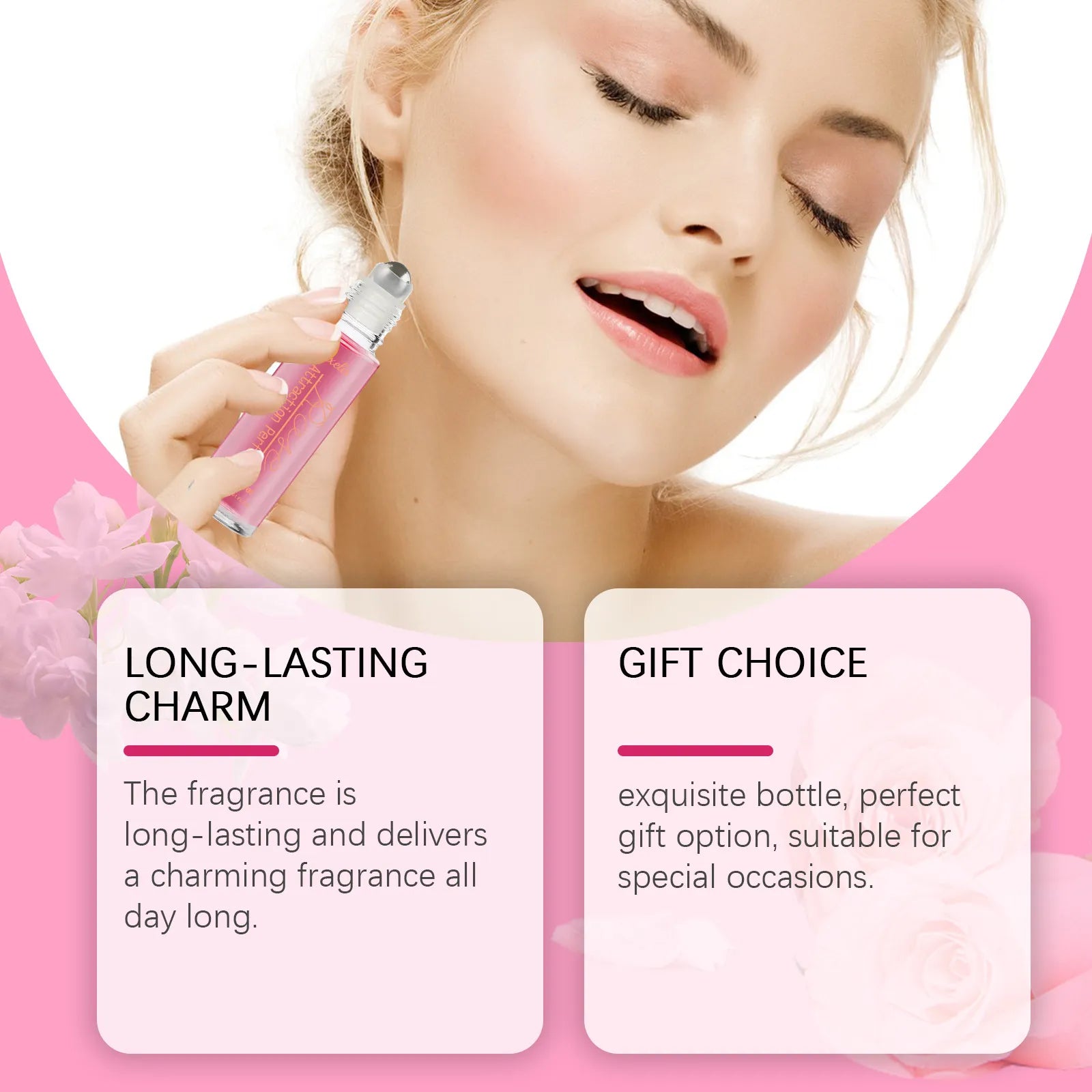 Rose Light Attraction Perfume - Portable 15ml - 2Pcs
