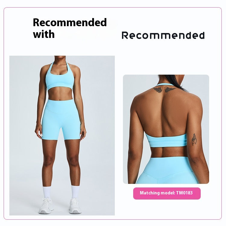 High Waist Nude Feel Yoga and Cycling Fitness Shorts for Ultimate Comfort