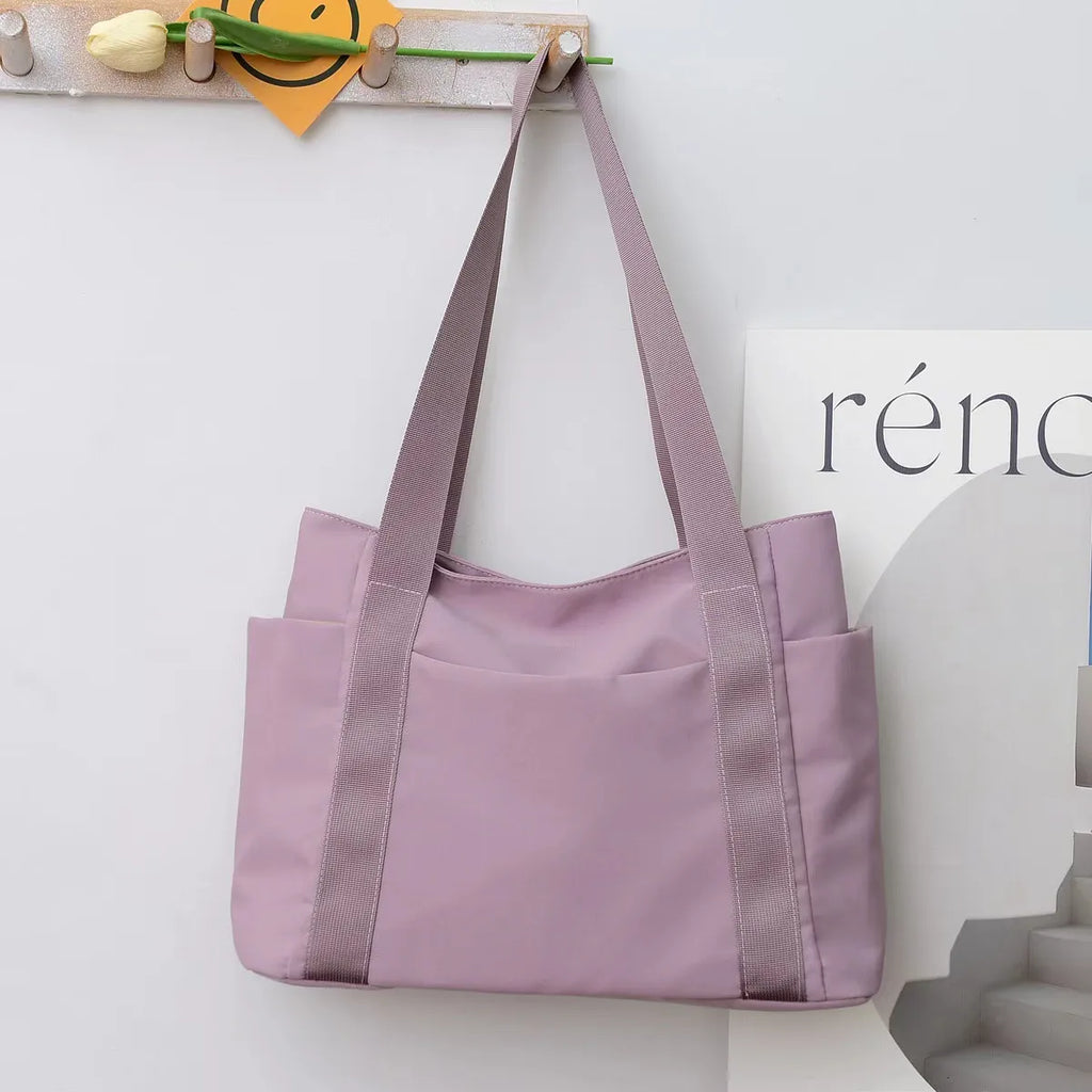 Chic Nylon Tote Bag - Everyday Style & Storage
