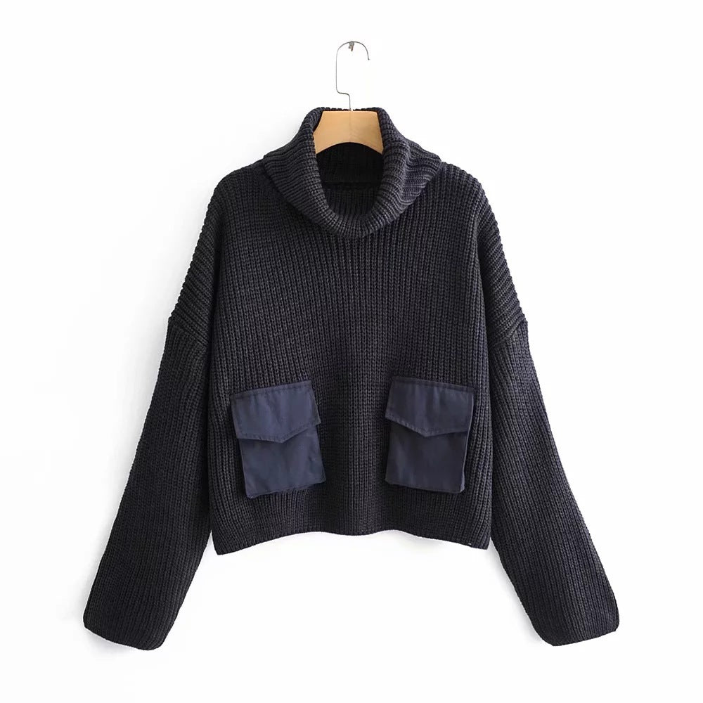 Nova Chunky Knit Turtleneck Sweater